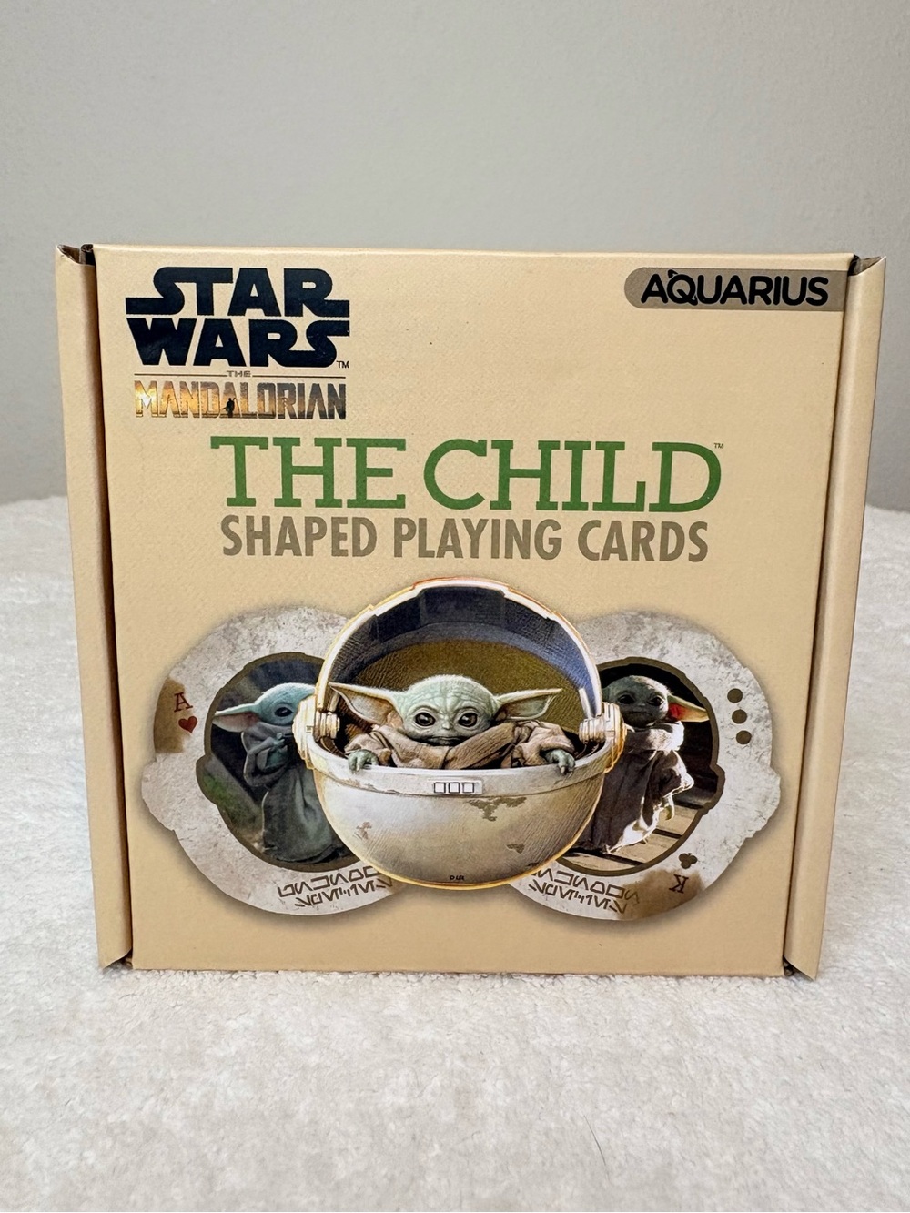 Star Wars The Mandalorian 'The Child' Shaped Playing Cards